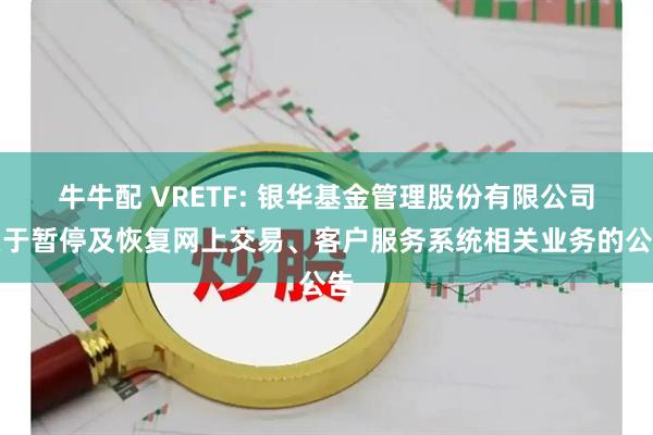 牛牛配 VRETF: 银华基金管理股份有限公司关于暂停及恢复网上交易、客户服务系统相关业务的公告